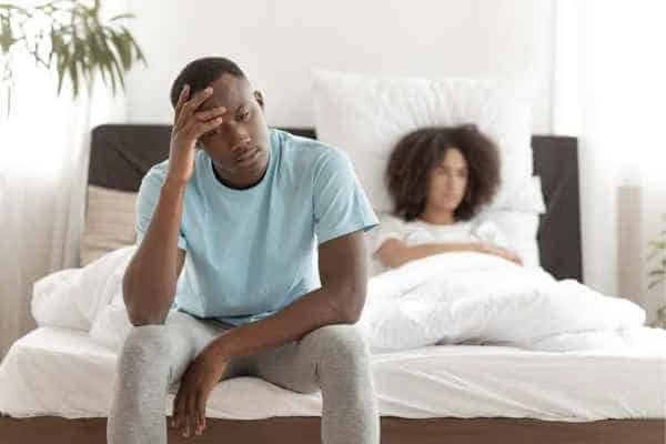 Man upset about ED symptoms Bridgend