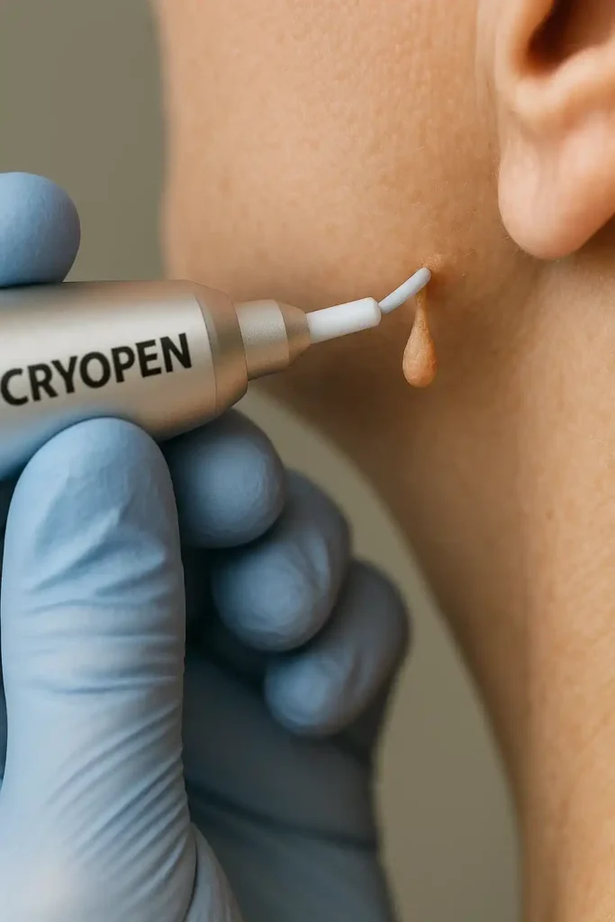 Cryopen for skin tags removal Bridgend speak to our team today!