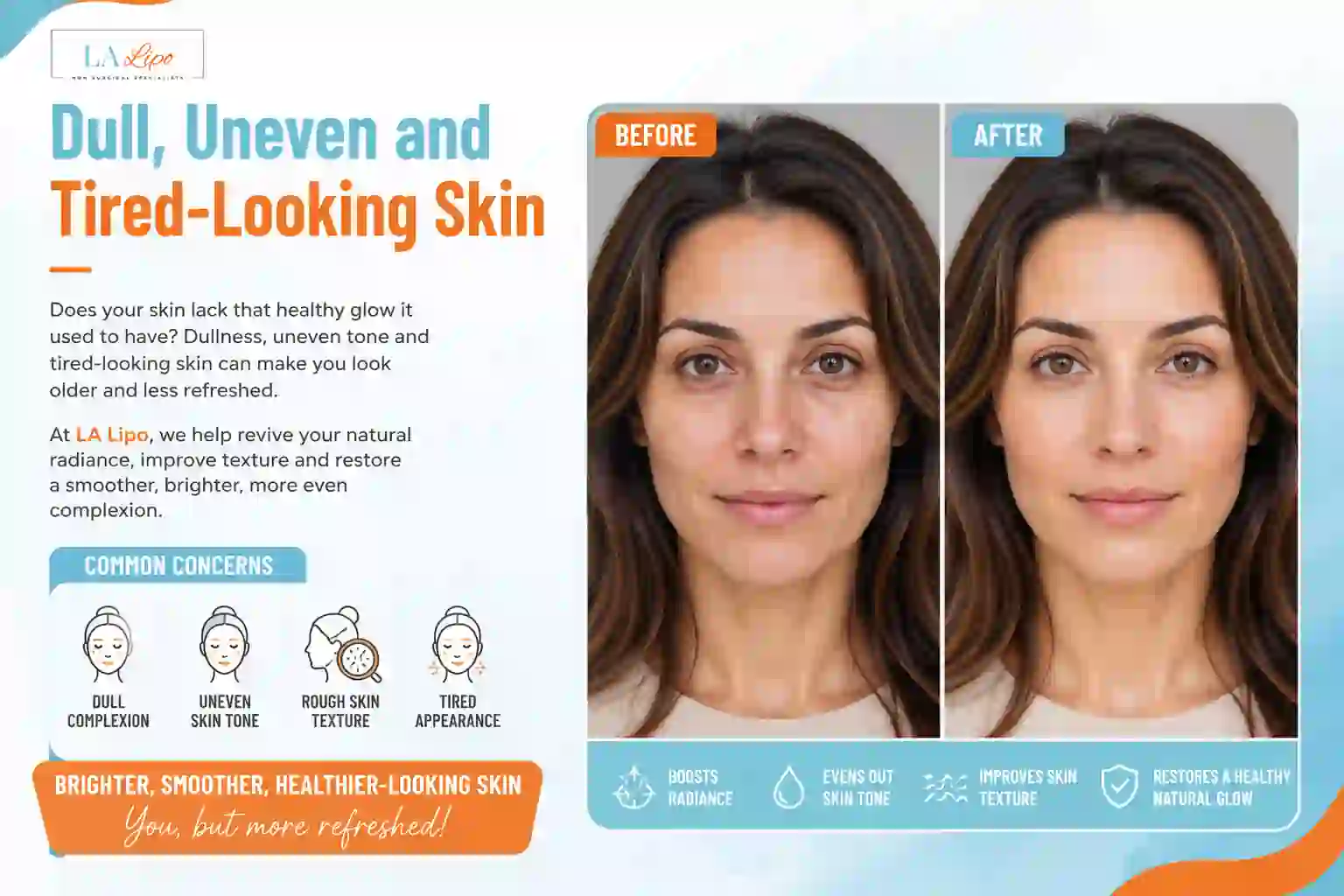 Sign #5: Dull, Uneven and Tired-Looking Skin Bridgend